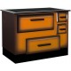 Wood cooker stove Alfa Plam Alfa 55 Termo Mustard, 5kW Wood cooker stove Alfa Plam Alfa 55 Termo Mustard, 5kW