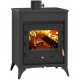 Wood burning Stove Prity CMR E 12kW | Cast Iron Wood Burning Stoves | Wood Burning Stoves |