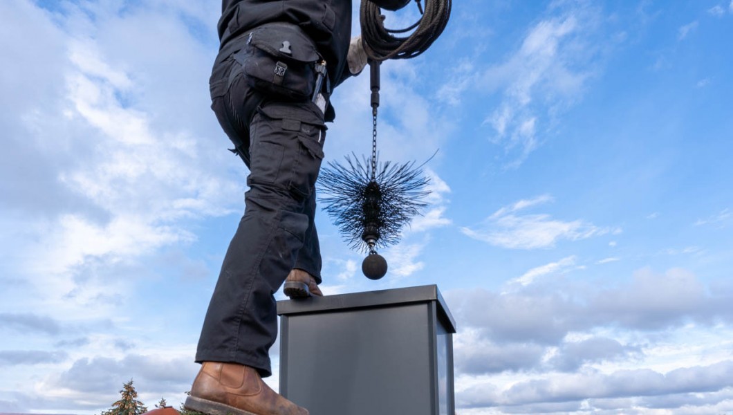 How to clean and maintain the chimney effectively?