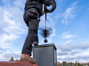 How to clean and maintain the chimney effectively?
