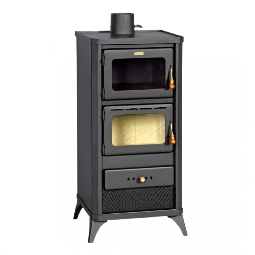 Wood burning stove with oven Prity FM E 12.1kW, Log | Wood Burning Stoves | Stoves |