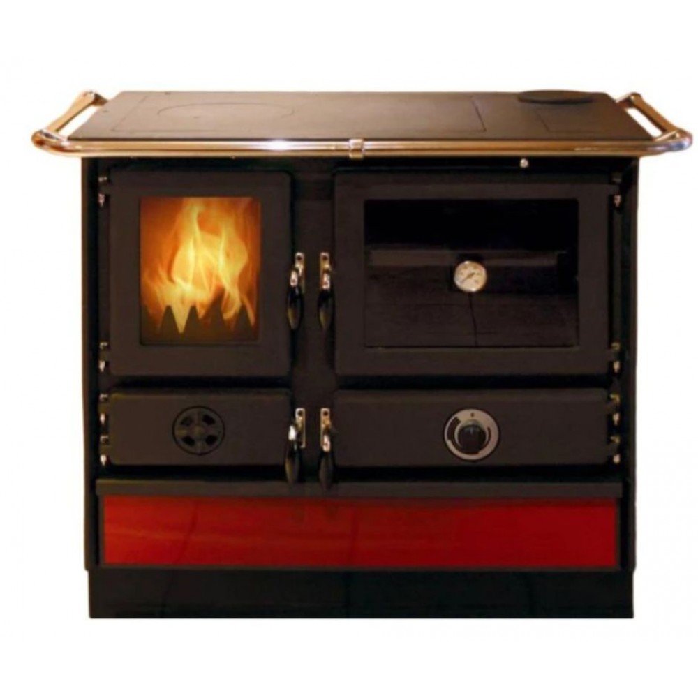 Wood burning cooker with back boiler MBS Thermo MAGNUM Right, 17kW
