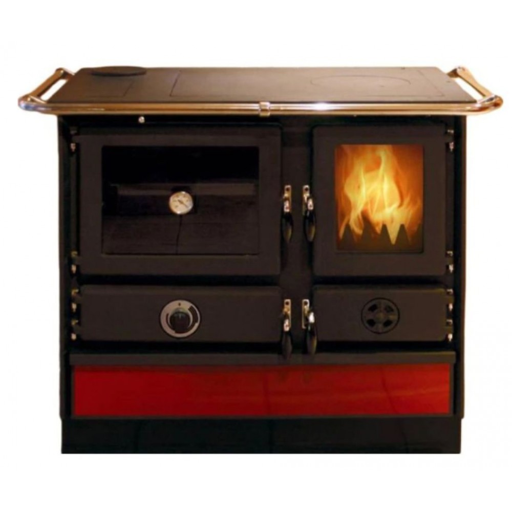 Wood burning cooker with back boiler MBS Thermo MAGNUM Left, 17kW