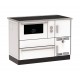 Wood cooker stove with back boiler Alfa Plam Alfa Term 35 White, 32kW