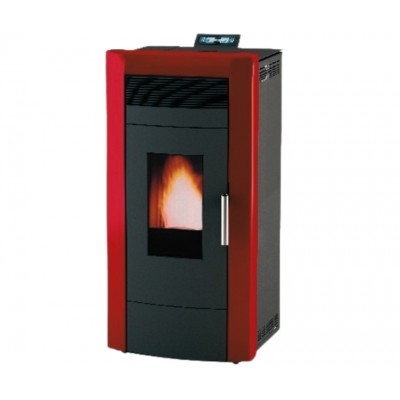 Pellet boiler stove Alfa Plam Commo 15 Bordeaux, 15kW - Pellet Stoves