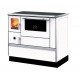 Wood burning cooker Alfa Plam Dominant 90H White, 6.5kW Wood burning cooker Alfa Plam Dominant 90H White, 6.5kW
