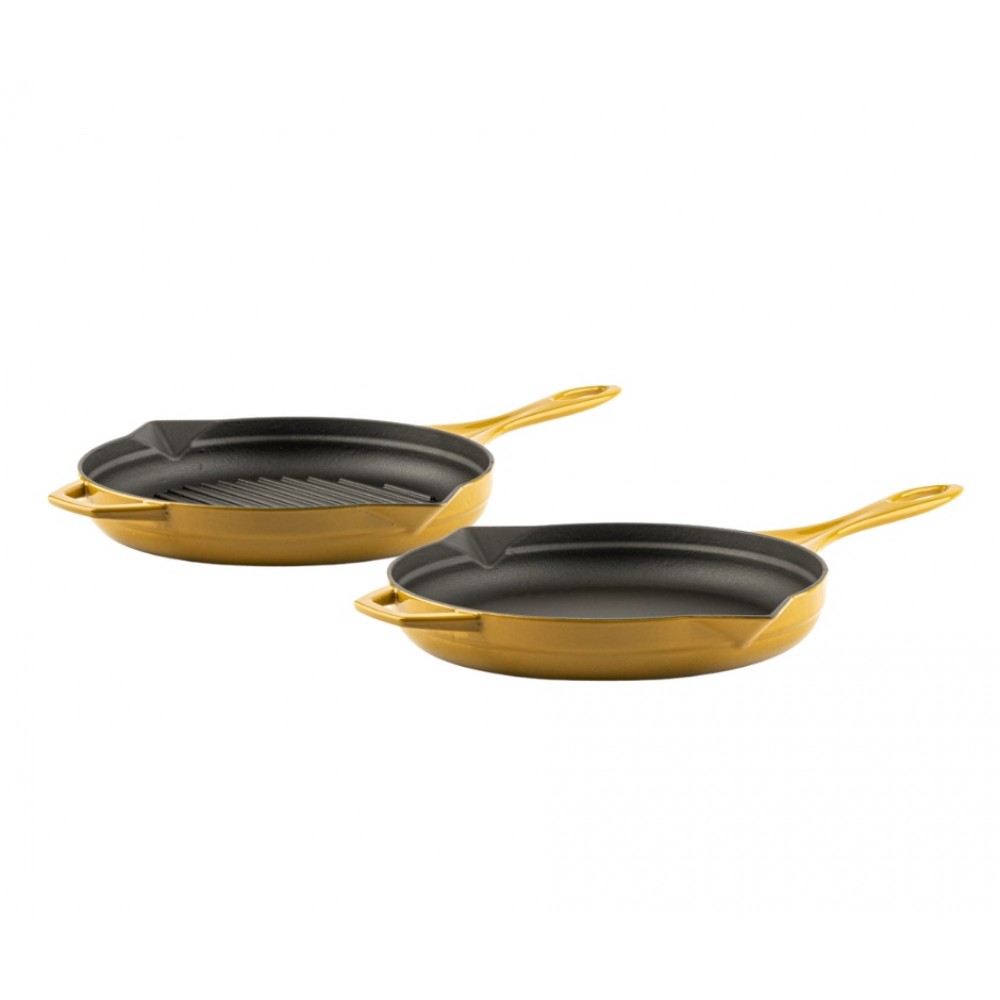 Cast iron pan set of 2 parts Hosse, Dijon