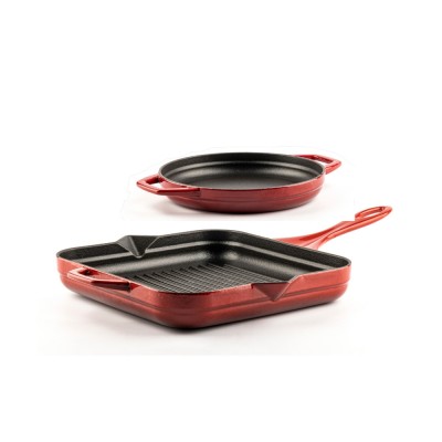 Cast iron pan set of 2 parts Hosse, Rubin - 
