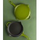 Cast iron pan set of 3 parts Hosse, Bamboo | Cast iron pan set Cast iron pan set of 3 parts Hosse, Bamboo | Cast iron pan set | |