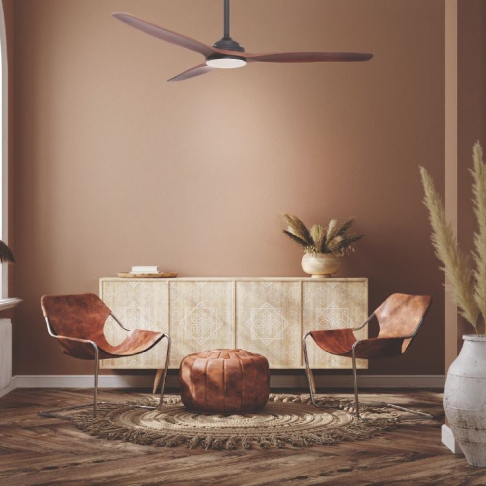 Ceiling fan with LED lighting and remote control FANKVBR40G, Ф132, DC40W | Ceiling Fans | Fans |