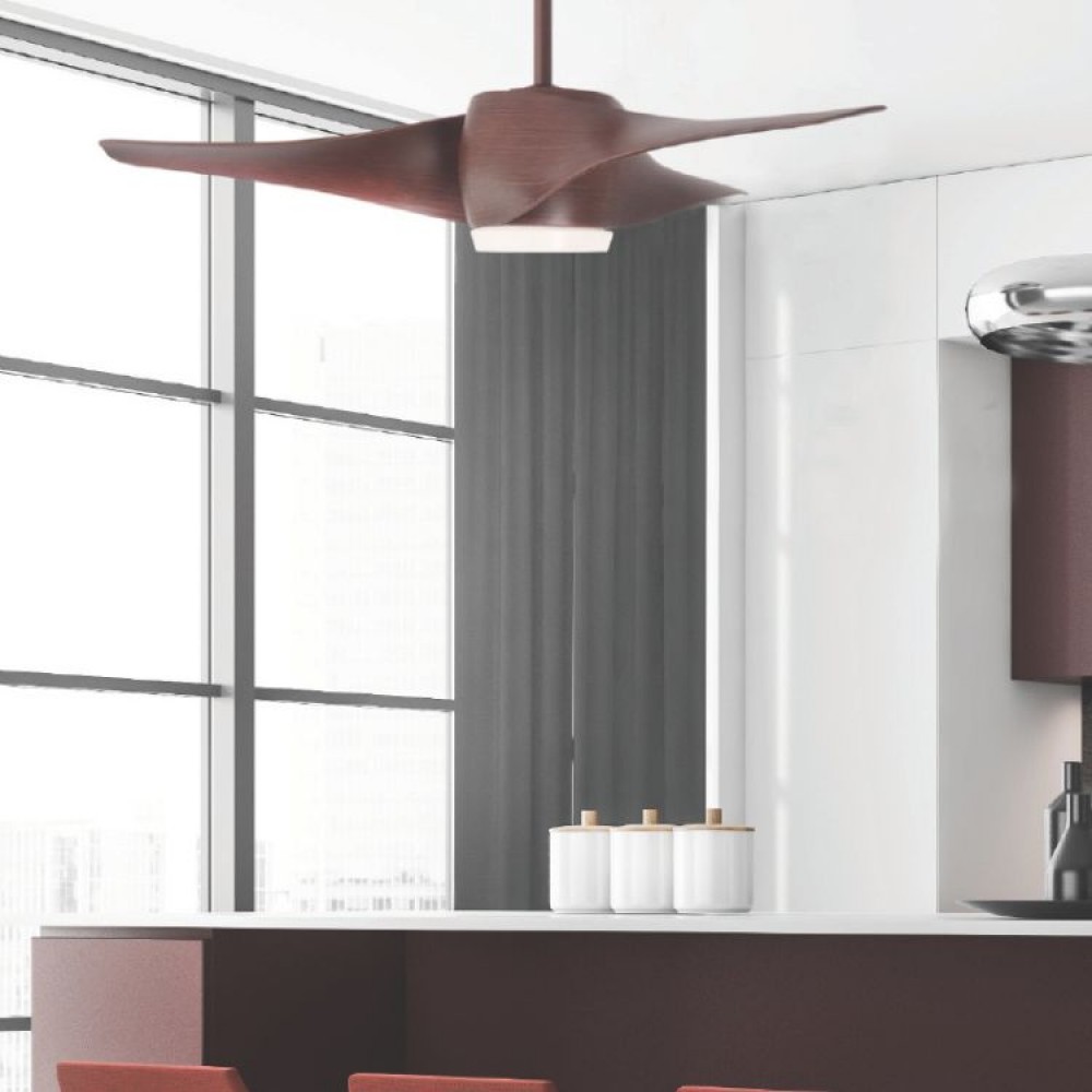Ceiling fan with LED lighting and remote control FANKVBR60G, Ф132, DC40W | Ceiling Fans | Fans |