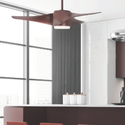 Ceiling fan with LED lighting and remote control FANKVBR60G, Ф132, DC40W - Fans