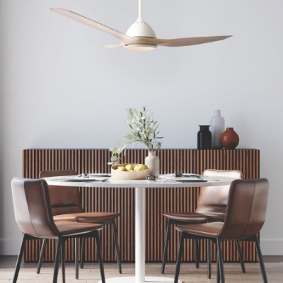 Ceiling fan with LED lighting and remote control FANKVN30G, Ф132, DC40W - Fans