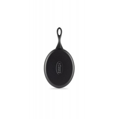 Cast iron pan oval Hosse, 18x25cm - Flat cast iron pan
