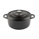 Cast iron deep pot Hosse, Black Onyx, Ф24 | All products |  |