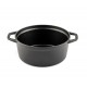 Cast iron deep pot Hosse, Black Onyx, Ф24 | All products |  |