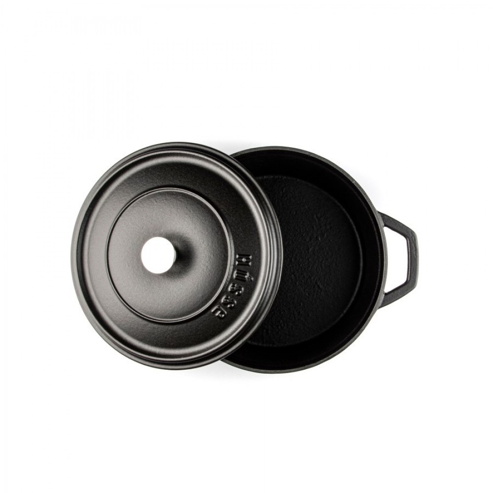Cast iron deep pot Hosse, Black Onyx, Ф24 | All products |  |
