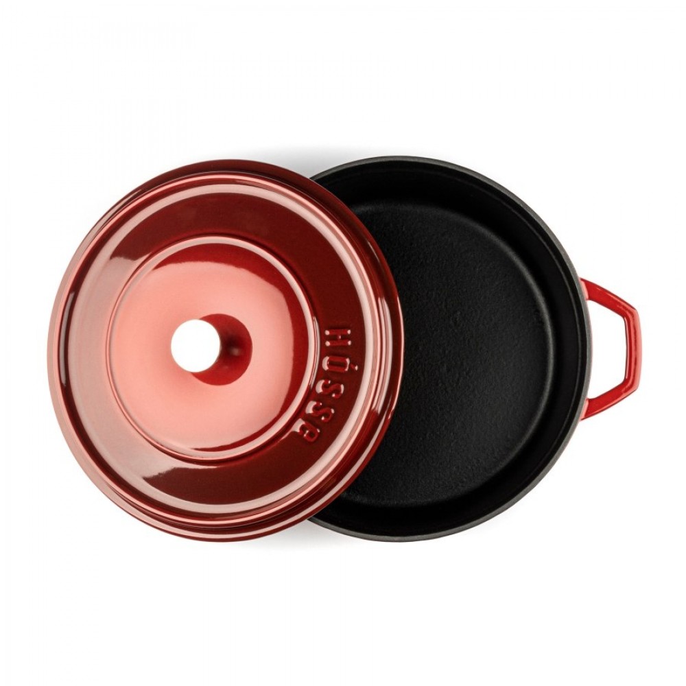 Cast iron deep pot Hosse, Rubin, Ф28 | All products |  |