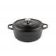 Cast iron deep pot Hosse, Black Onyx, Ф20 | All products |  |