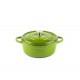 Cast iron deep pot Solagio, Bamboo, Ф12 Cast iron deep pot Solagio, Bamboo, Ф12