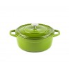 Cast iron deep pot Solagio, Bamboo, Ф20