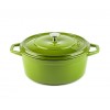 Cast iron deep pot Solagio, Bamboo, Ф24