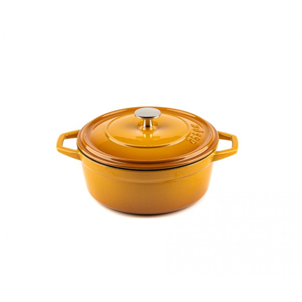 Cast iron deep pot Hosse, Dijon, Ф12