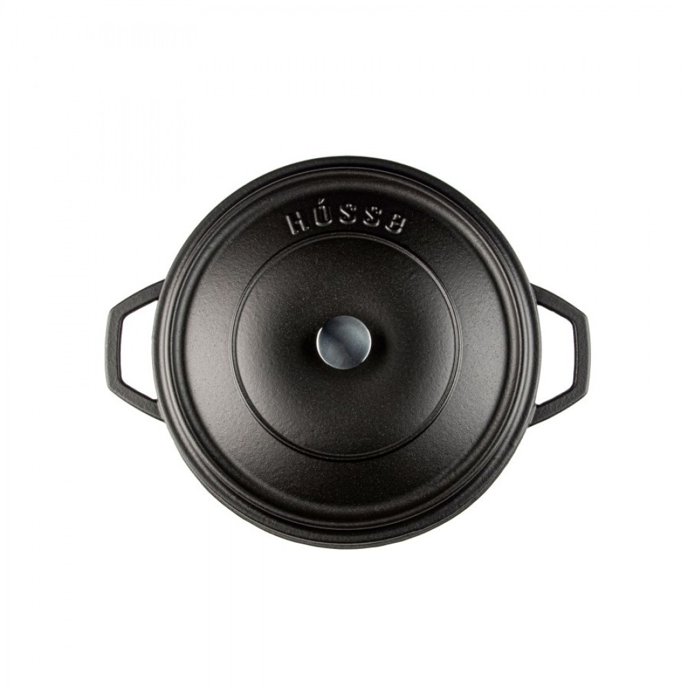 Cast iron shallow pot Hosse, Black Onyx, Ф28 | All products |  |
