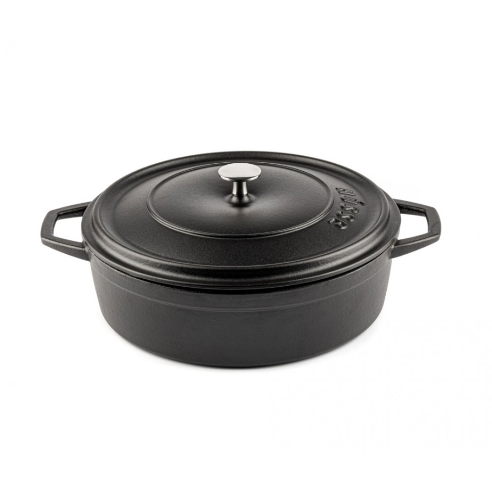 Cast iron shallow pot Hosse, Black Onyx, Ф26 | All products |  |