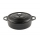 Cast iron shallow pot Solagio, Black Onyx, Ф26 Cast iron shallow pot Solagio, Black Onyx, Ф26