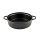Cast iron shallow pot Hosse, Black Onyx, Ф26 | All products |  |
