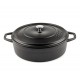 Cast iron shallow pot Hosse, Black Onyx, Ф28 | All products |  |