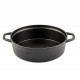 Cast iron shallow pot Hosse, Black Onyx, Ф28 | All products |  |