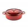 Cast iron shallow pot Solagio, Rubin, Ф26