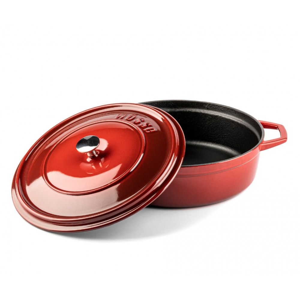 Cast iron shallow pot Hosse, Rubin, Ф26 | All products |  |