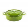 Cast iron shallow pot Solagio, Bamboo, Ф26