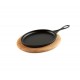 Wooden trivet for cast iron oval pan Hosse HSFT1825 | All products |  |