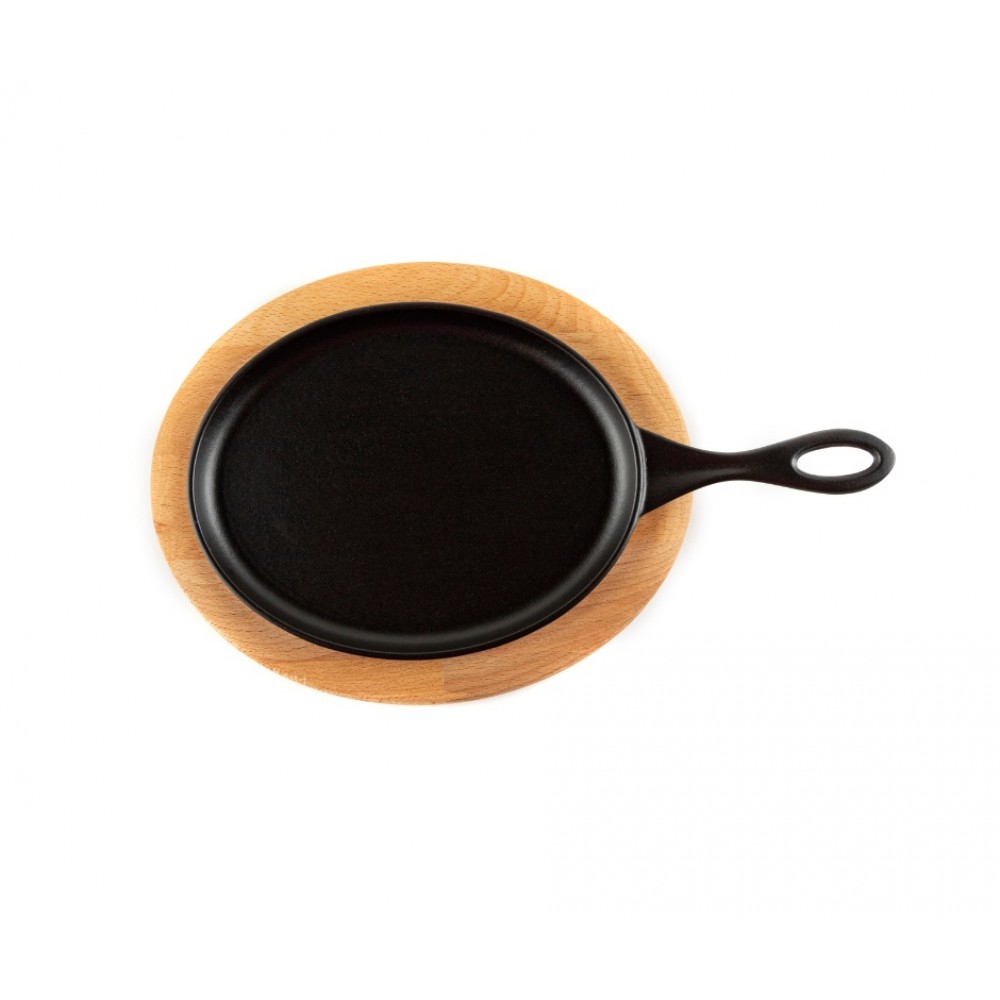 Wooden trivet for cast iron oval pan Hosse HSFT1825 | All products |  |