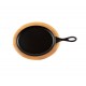 Wooden trivet for cast iron oval pan Hosse HSFT1825 | All products |  |