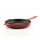 Enameled cast iron grill pan Solagio, Rubin, Ф24cm Enameled cast iron grill pan Solagio, Rubin, Ф24cm