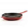Enameled cast iron grill pan Solagio, Rubin, Ф28cm