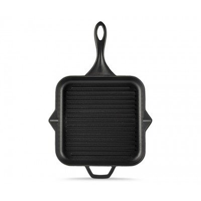 Enameled cast iron grill pan Hosse, Black Onyx, 28x28cm - Product Comparison