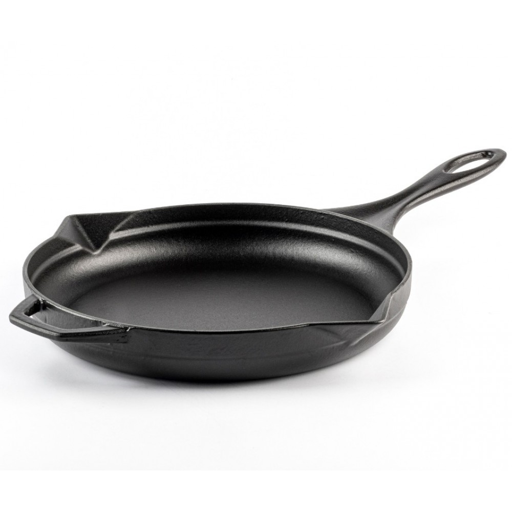 Enameled cast iron pan Hosse, Black Onyx, Ф28cm