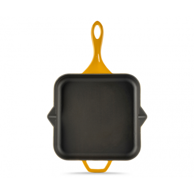 Enameled cast iron pan Hosse, Dijon, 28x28cm - Flat cast iron pan
