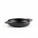 Enameled cast iron pan with two handles Solagio, Black Onyx, Ф16cm Enameled cast iron pan with two handles Solagio, Black Onyx, Ф16cm