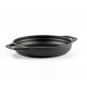 Enameled cast iron pan with two handles Solagio, Black Onyx, Ф19cm Enameled cast iron pan with two handles Solagio, Black Onyx, Ф19cm