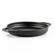 Enameled cast iron pan with two handles Solagio, Black Onyx, Ф22cm Enameled cast iron pan with two handles Solagio, Black Onyx, Ф22cm
