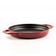Enameled cast iron pan with two handles Solagio, Rubin, Ф22cm Enameled cast iron pan with two handles Solagio, Rubin, Ф22cm