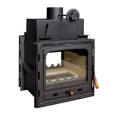 Wood Burning Fireplace Prity 2CM, 13.5kW - Cast Iron Fireplaces