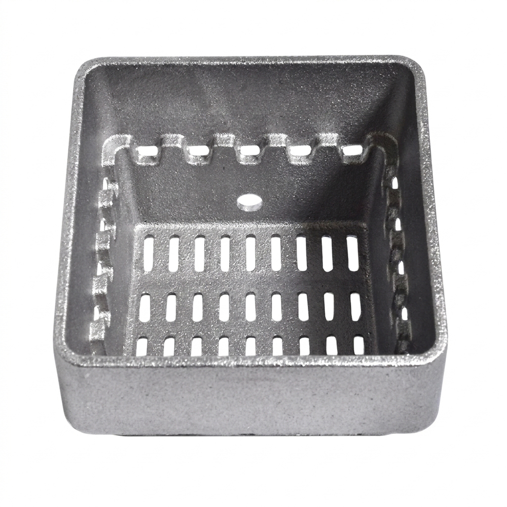 Cast iron burn pot for pellet stove Karmek One and others, 158x161 mm | Burn Pots for Pellet Stoves | Pellet Stove Parts |